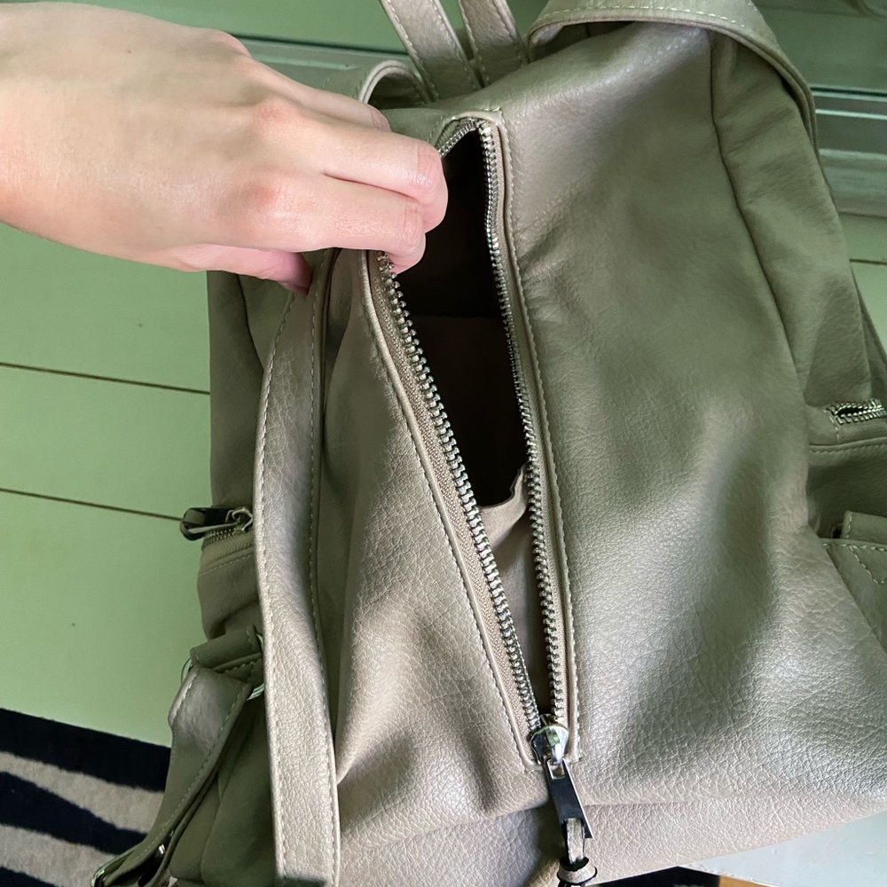 Leather Backpack - Picture 4 of 5
